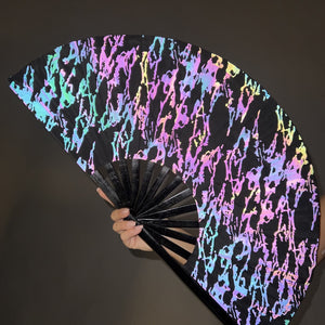 NEW0111 XXL Waaier met Reflecterende Print
