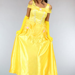 CARNA50 Prinses Belle Kostuum