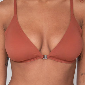 NEW0603 Bruine Naadloze Softcup Comfort BH