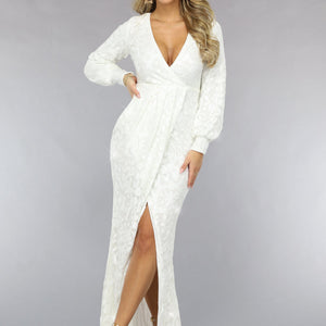 NEW0811 Witte Galajurk met Leafs Lovertjes Print