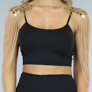 NEW1005 Gouden Schouder Chain