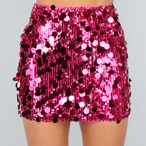 OP=OP.03.NL Roze Pailletten Rokje
