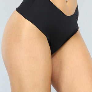 NEW1511 Zwarte Naadloze Boxerstring