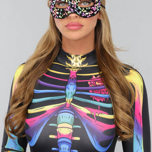 NEW1610 Kleurrijk Venetiaans Masker