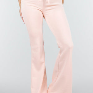 NEW180326 Lichtroze Jogging Flared Broek