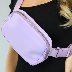 NEW2102 Lichtpaarse Festival Fanny Pack