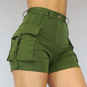 NEW2106 Groene Cargo Short
