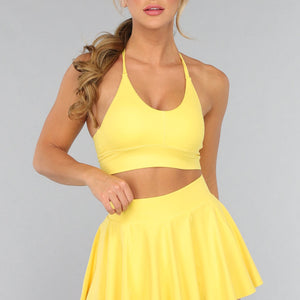 NEW2310 Sportsetje met Ingewerkt Broekje Geel