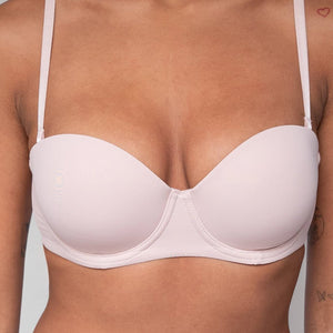NEW2905 Lichtroze Push-Up BH met Afneembare Bandjes