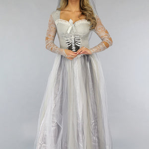 CARNA10 Horror Bruid Kostuum