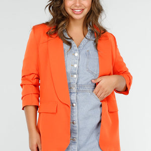 ORANJE-F Oranje Getailleerde Blazer