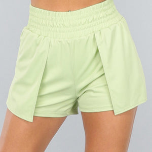 SALE30 Groene Loose Fit Sportshort