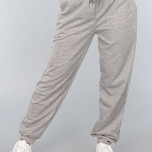 SALE30 Lichtgrijze Basic Jogger