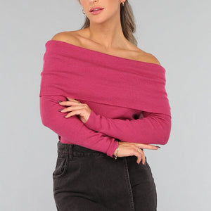 SALE30 Oudroze Off Shoulder Top