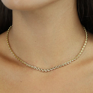 TERUG Gouden Minimalistische Ketting