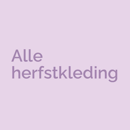 alle herfstkleding