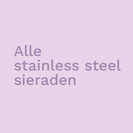 alle-stainless steel sieraden