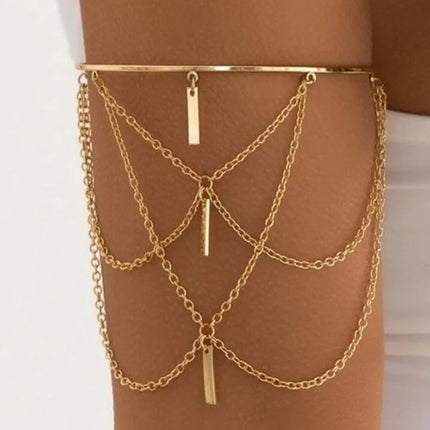 gouden-layered-arm-ketting