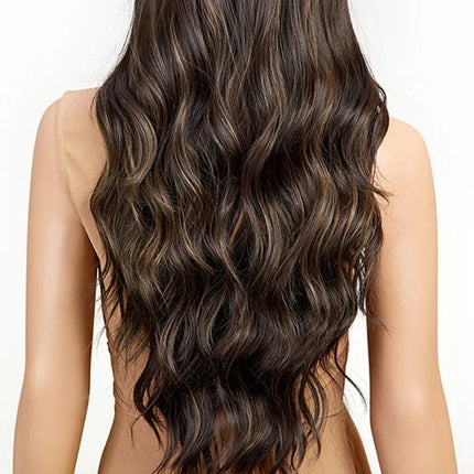 lange-donkerbruine-golvende-pruik-met-highlights