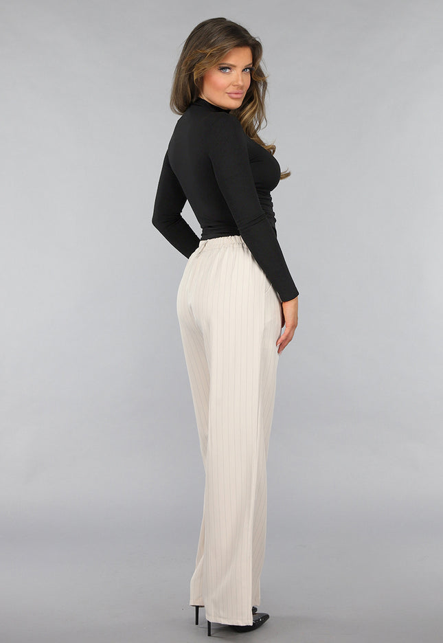 Basic Zwarte Lange Mouwen Top met Plooien