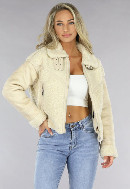 Beige Lammy Coat