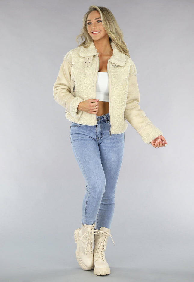 Beige Lammy Coat