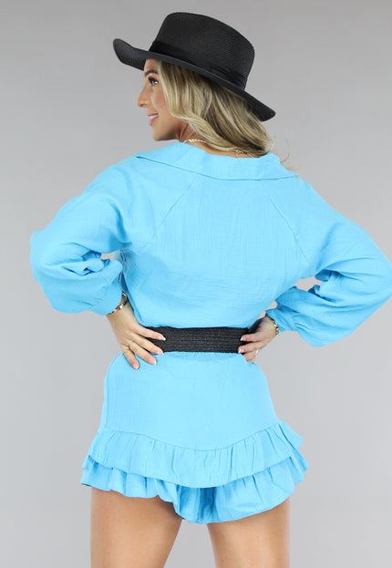 Blaue BOHO-Vibes - den Look kaufen