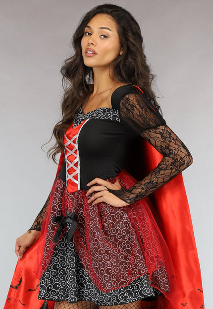 CARNA50 Gothic Vampier Kostuum