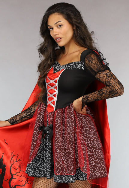 CARNA50 Gothic Vampier Kostuum