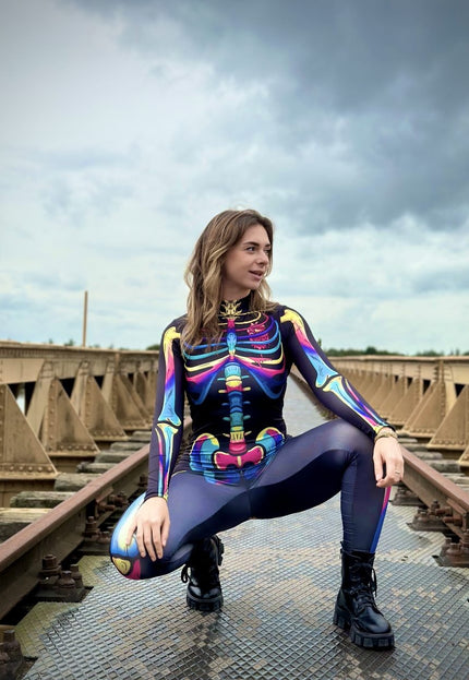 CARNA50 Multicolor Skeletten Print Pak