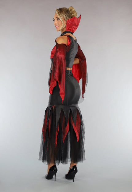 CARNA50 Rood Drakentemmer Kostuum