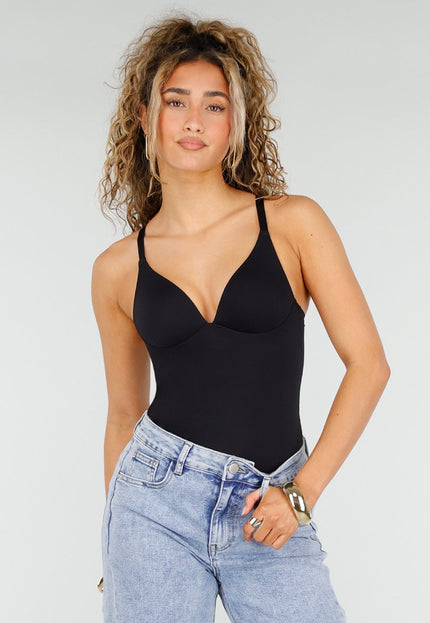 Corrigerend Stringbody Zwart