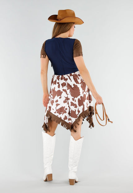 Cowgirl Kostuum met Franjes
