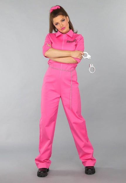 Felroze Girly Posh Boevenkostuum