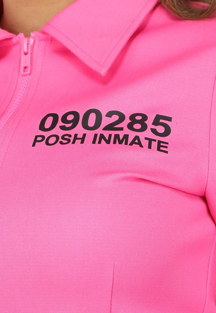 Felroze Girly Posh Boevenkostuum