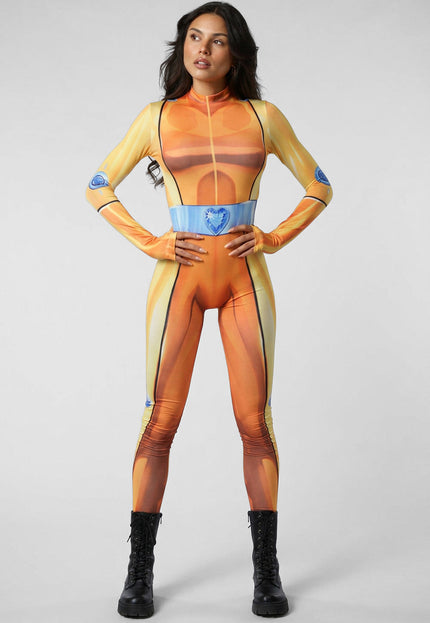 Geel Totally Spies Kostuum