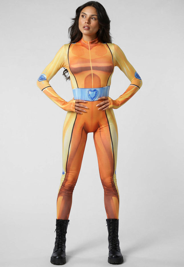 Geel Totally Spies Kostuum