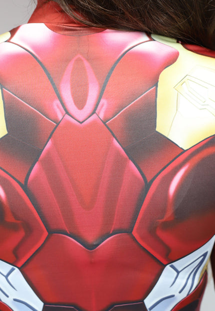 CARNA25 Rode Marvel Iron Man Bodysuit