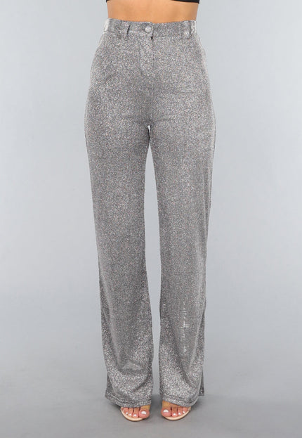 OP=OP.38.R Glamour Pantalon in Zilver