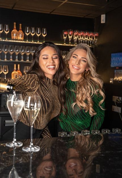 Glitter Body Zwart/Goud