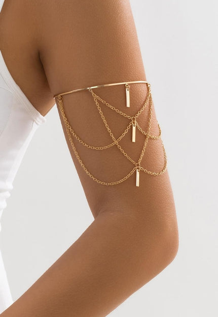 Gouden Layered Arm Ketting