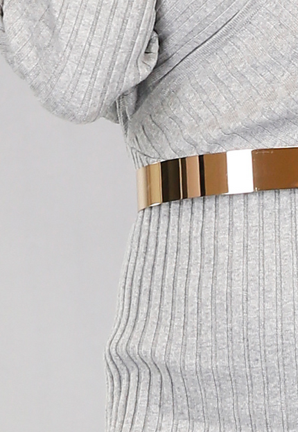 Gouden Metal Mirror Riem