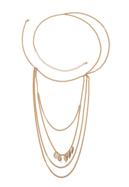 Gouden Schouder Ketting