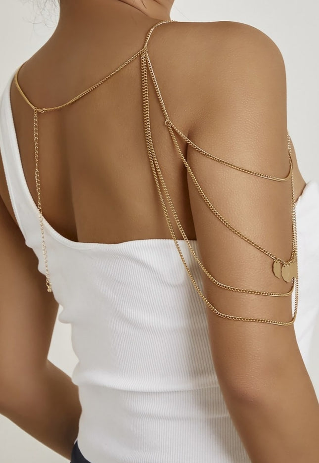 Gouden Schouder Ketting