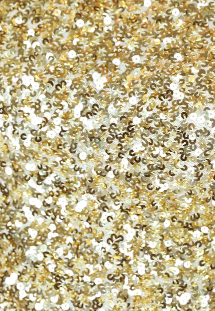 Gouden Strapless Crop Top