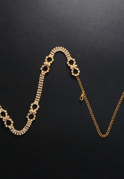 Gouden Strass Bh Band