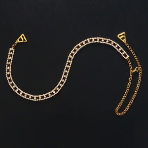 Gouden Strass Bh Bandje