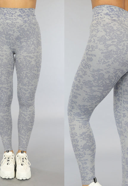 Grijze Gemêleerde Sportlegging