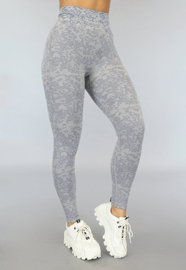 Grijze Gemêleerde Sportlegging