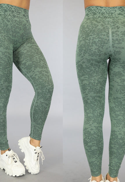 Groene Gemêleerde Sportlegging